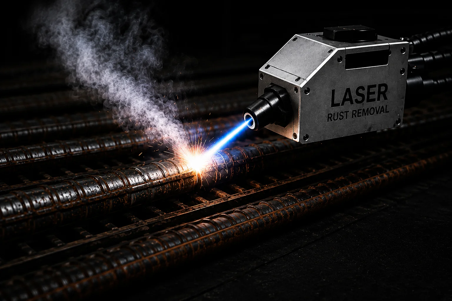 Laser Rust Removal for Rebar in Dubai & UAE